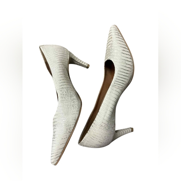 Walking Cradles Reptile Print Kitten Heels Size 7 1/2 GUC - Picture 5 of 8